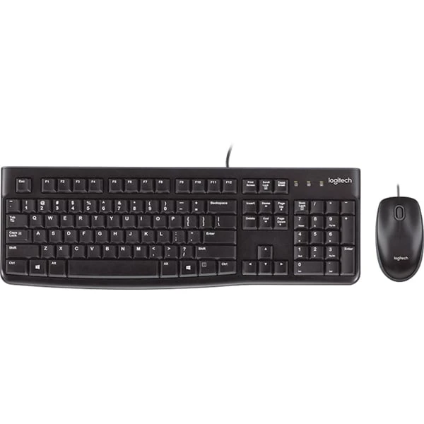 Logitech MK120 Keyboard+Mouse Black