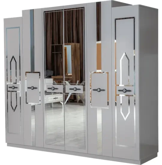 Woodpecker Eyfel Dolab Metallik gümüşü