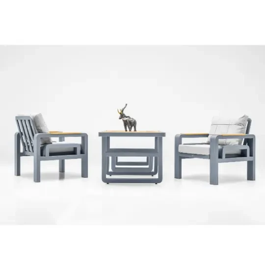 Terazzi Napoli Alüminyum Oturma Grubu