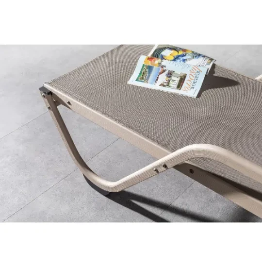 Terazzi Gala Kollu Şezlong