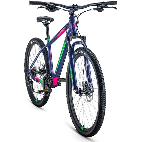 Forward Apache 27,5 3.0 HD (Wheel 27,5/ Gear 21/ Size 17) Violet/ Green RBKW1M67Q034