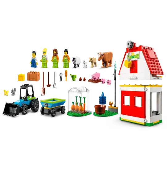 LEGO City Farm Barn & Farm Animals 60346