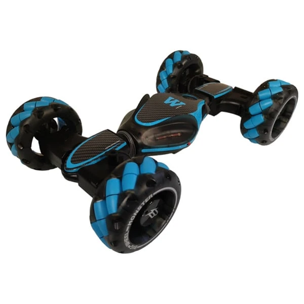 Car Twist Car Four Wheels Spray Weishengda CV8818-89A RC Toys Blue (W Logo)