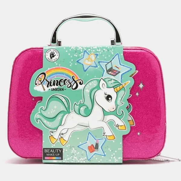 Cosmetics Set Beauty Make-Up Princess Unicorn B160 Dark Pink