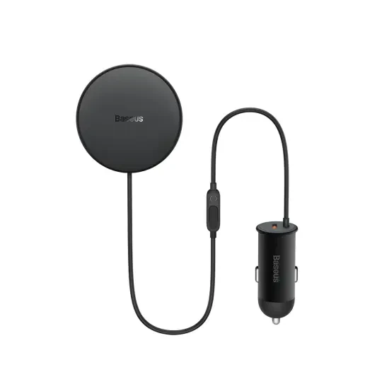 Baseus CW01 Magnetic Wireless Charging Car Mount 15W C4014100111-00 Black