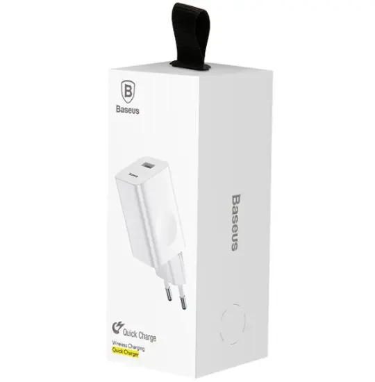 Baseus Quick Charge Wireless CCALL-BX02 White