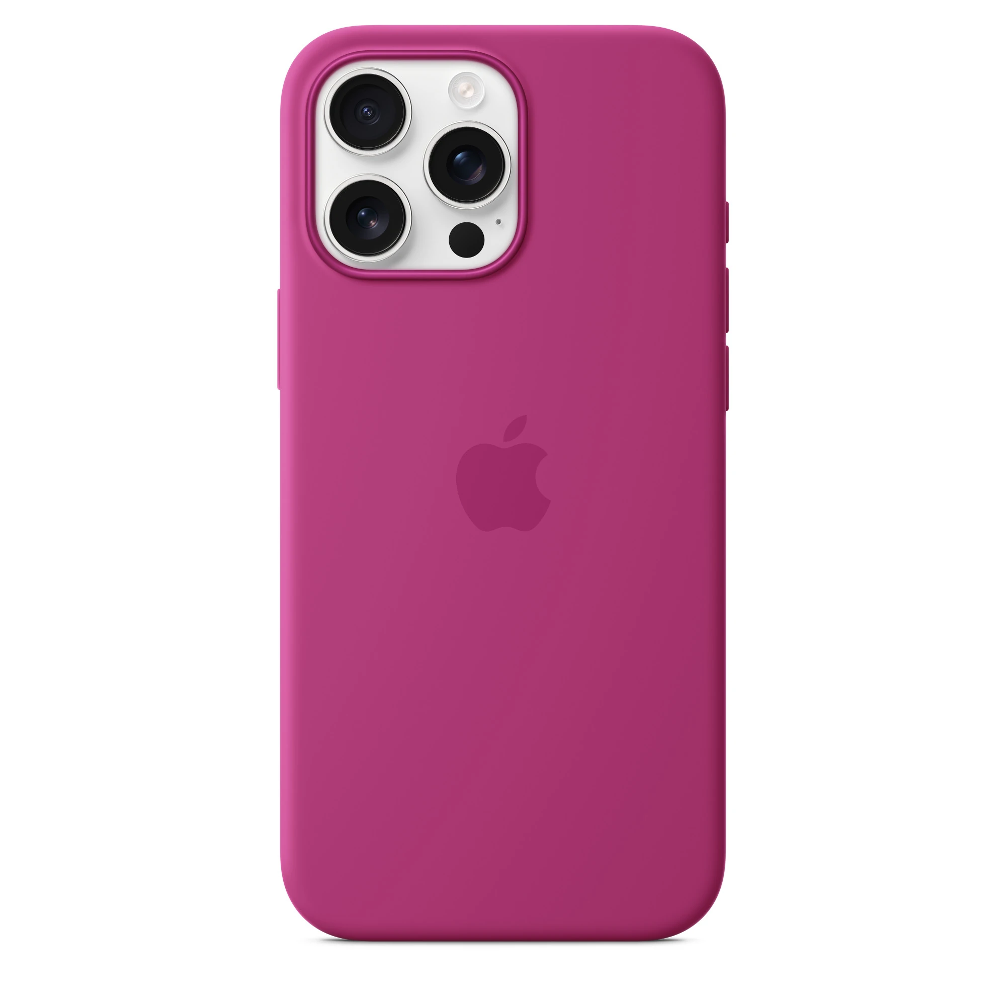 Apple Iphone 16 Pro Max case Silicone Case with MagSafe MYYX3ZM/A Fuchsia