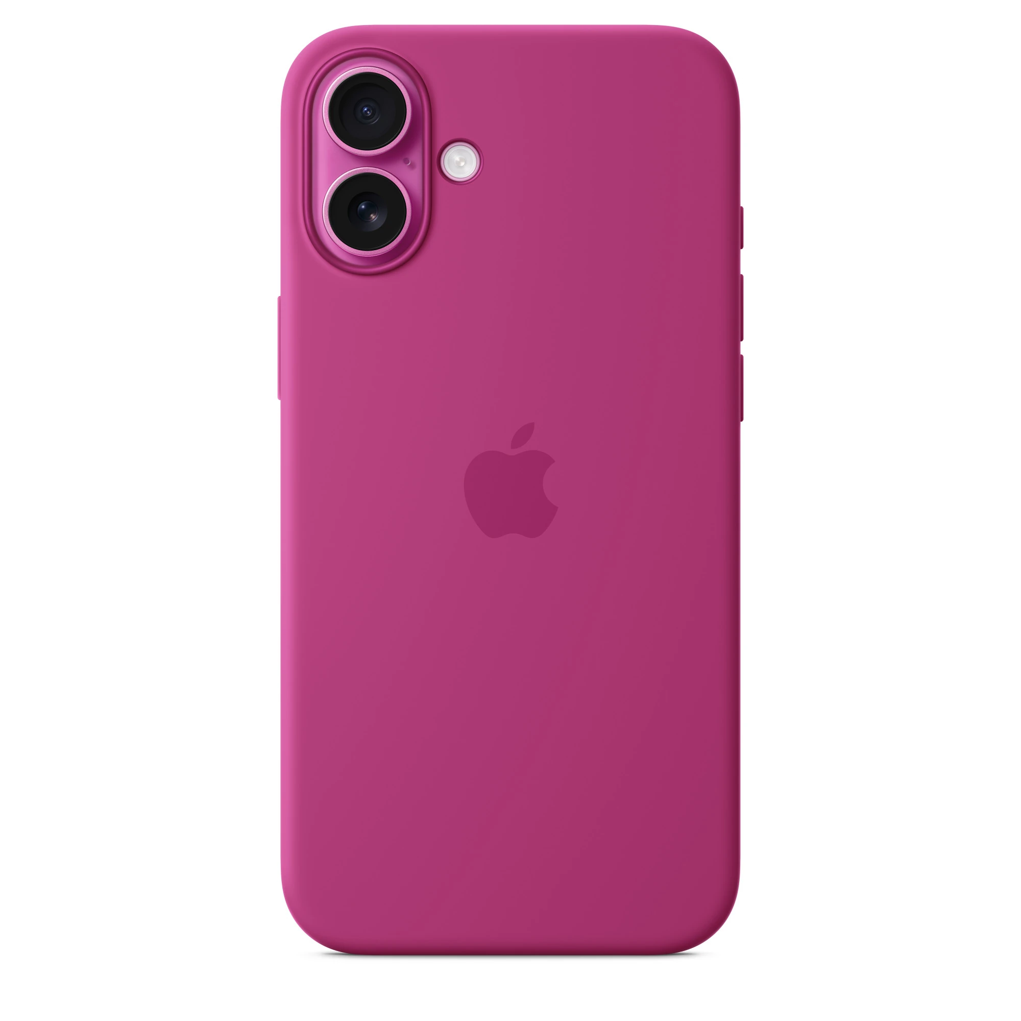 Apple Iphone 16 Plus case Silicone Case with MagSafe MYYE3ZM/A Fuchsia