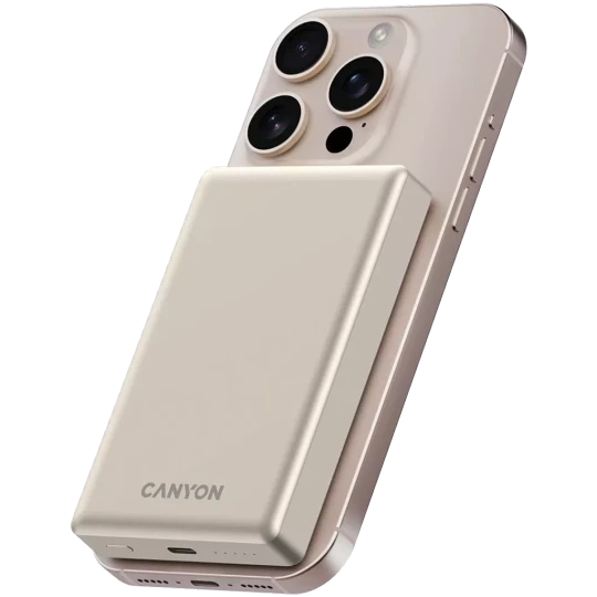 Canyon Wireless Magnetic OnPower 510 CNS-CPB510BE 10000 mAh Beige