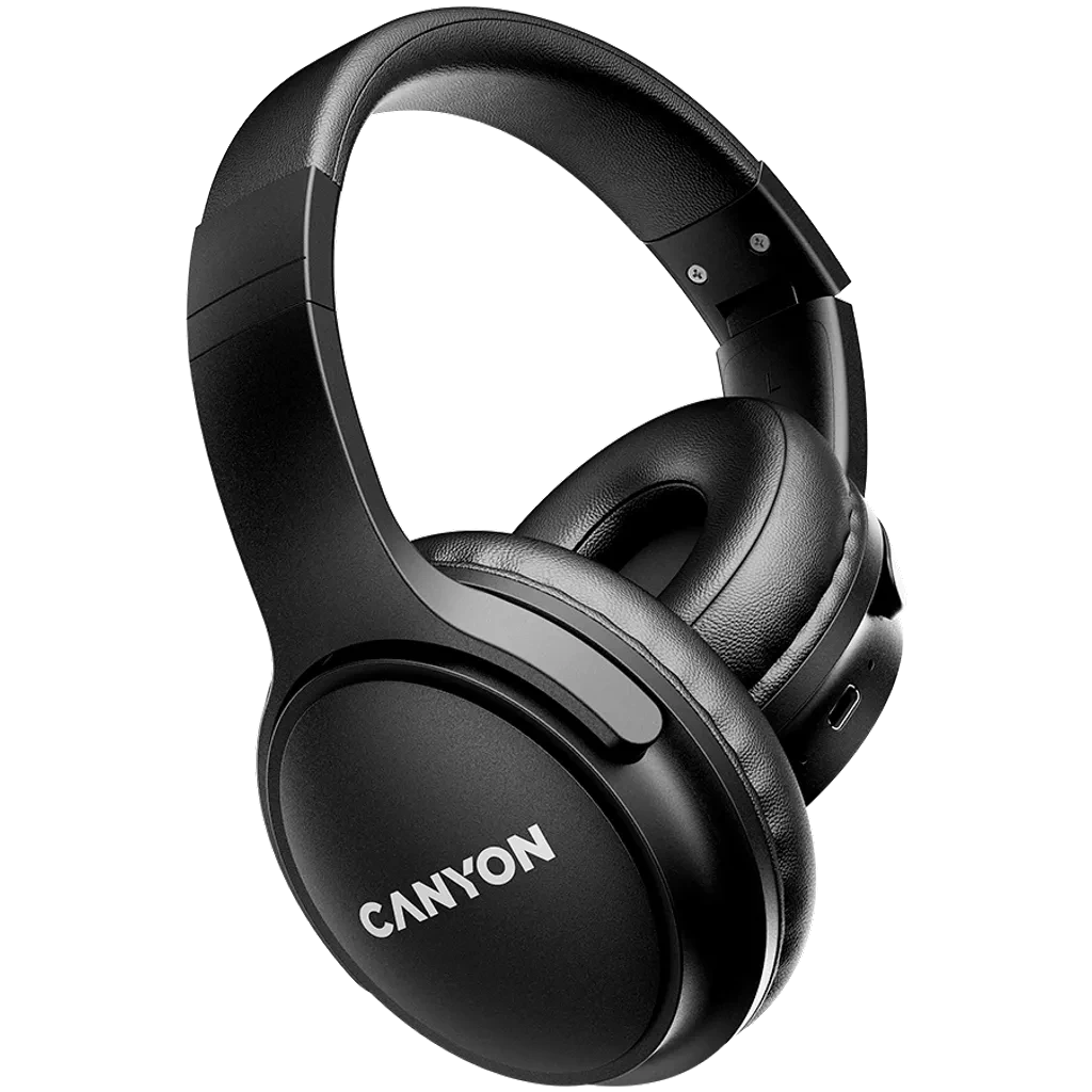 Canyon Over-Ear Headphones OnRiff 4 CNS-CBTHS4B Black