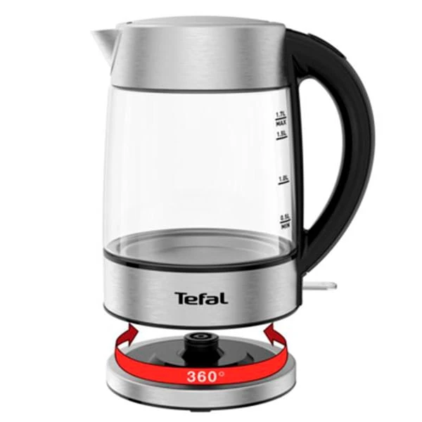 Tefal Glass Kettle KI772D38