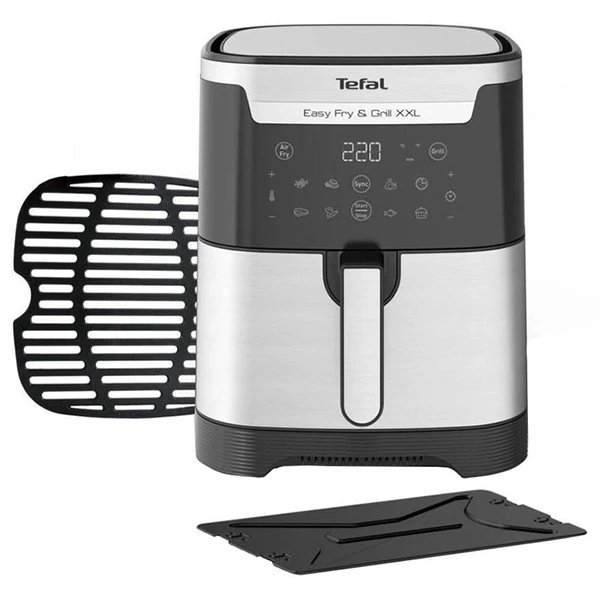 TEFAL Easy Fry & Grill XXL Inox Yağsız Air Fryer 6,5 Lt (EY801D15) (7211004825)