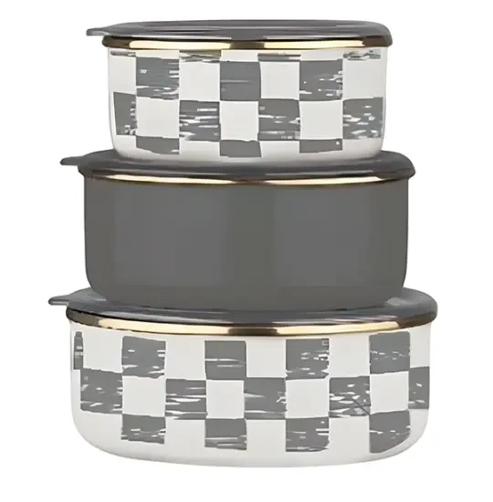 Casa Nova 14  ədəd Emaye dəsti Boz