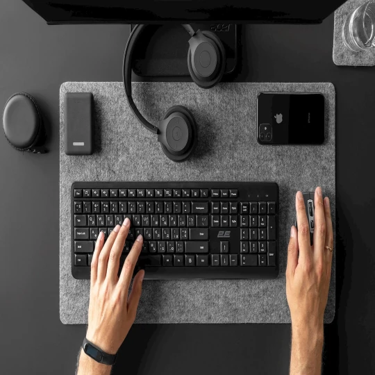 2E KS220WB Wireless Black