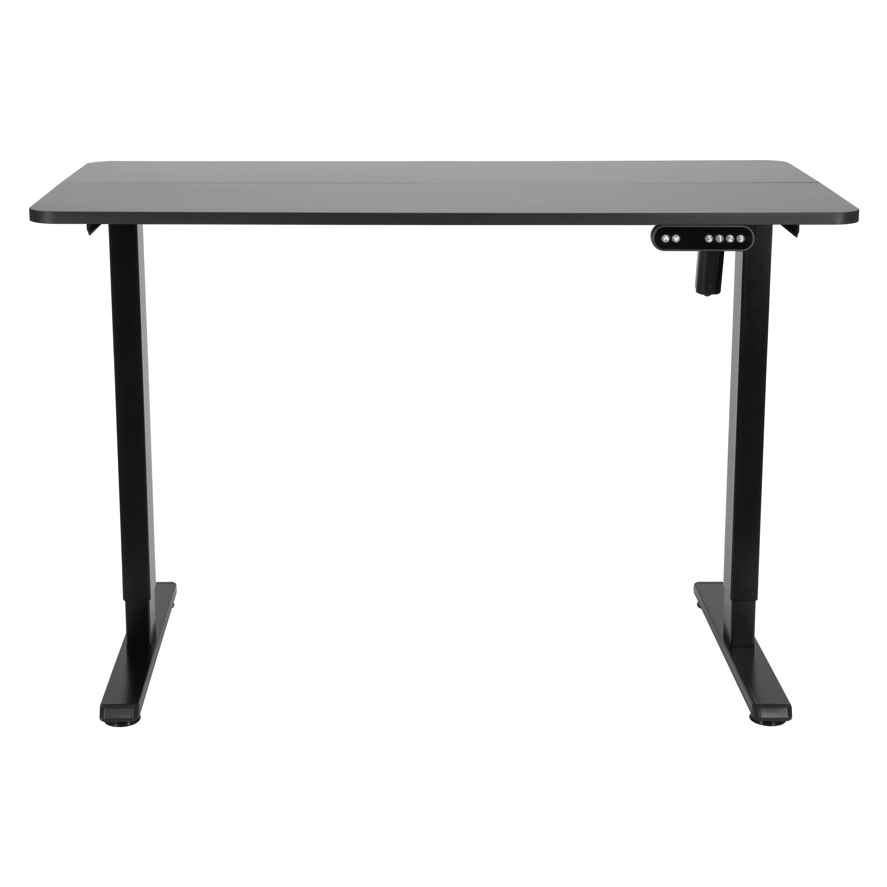 2E Computer Table with Height Adjustment 2E-CE120B-MOTORIZED Black