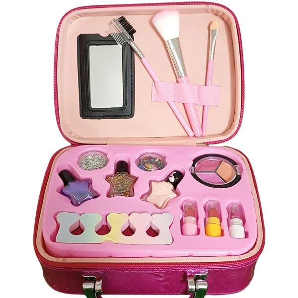 Cosmetics Set Beauty Make-Up Princess Unicorn B160 Dark Pink