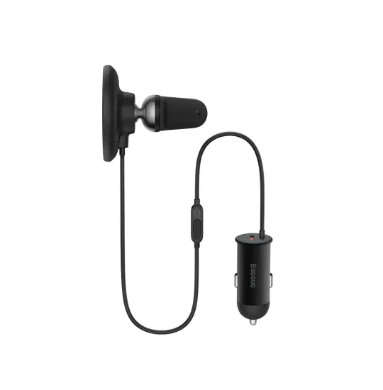 Baseus CW01 Magnetic Wireless Charging Car Mount 15W C4014100111-00 Black