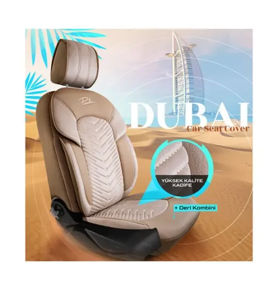 Oturacaq üçün örtük Panda Dubai Bej
