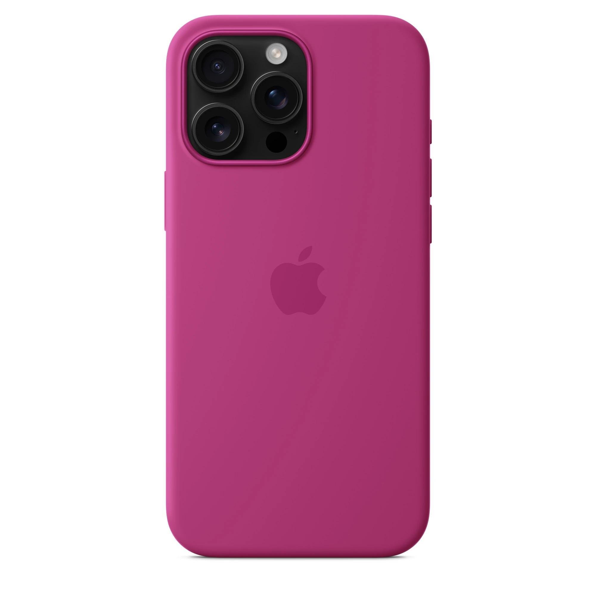 Apple Iphone 16 Pro Max case Silicone Case with MagSafe MYYX3ZM/A Fuchsia