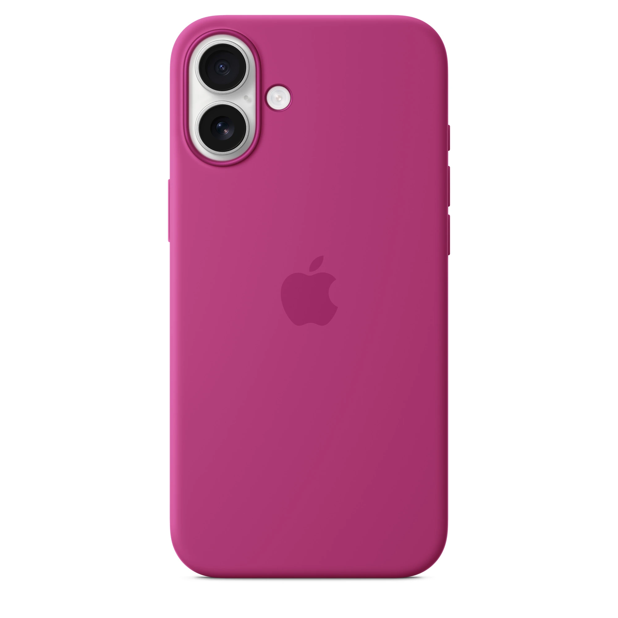 Apple Iphone 16 Plus case Silicone Case with MagSafe MYYE3ZM/A Fuchsia