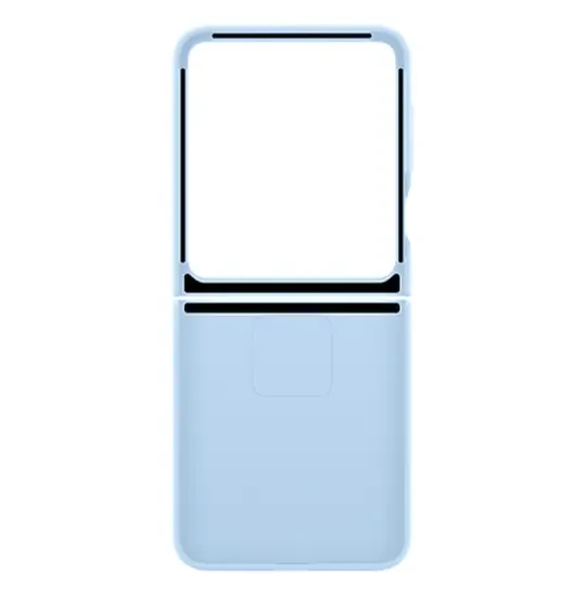 Samsung Galaxy Z Flip6 case Silicone Case with Ring EF-PF741TLEGRU Blue