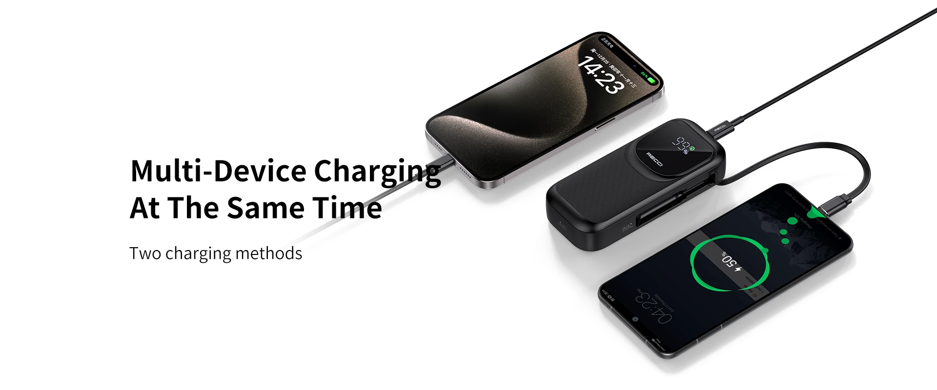 Recci RPB-P47 10000 mAh Black