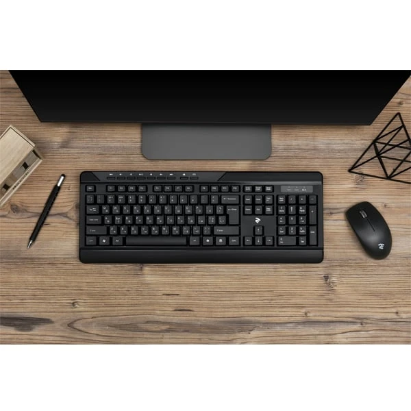 2E Wireless Combo MK410MWB Black