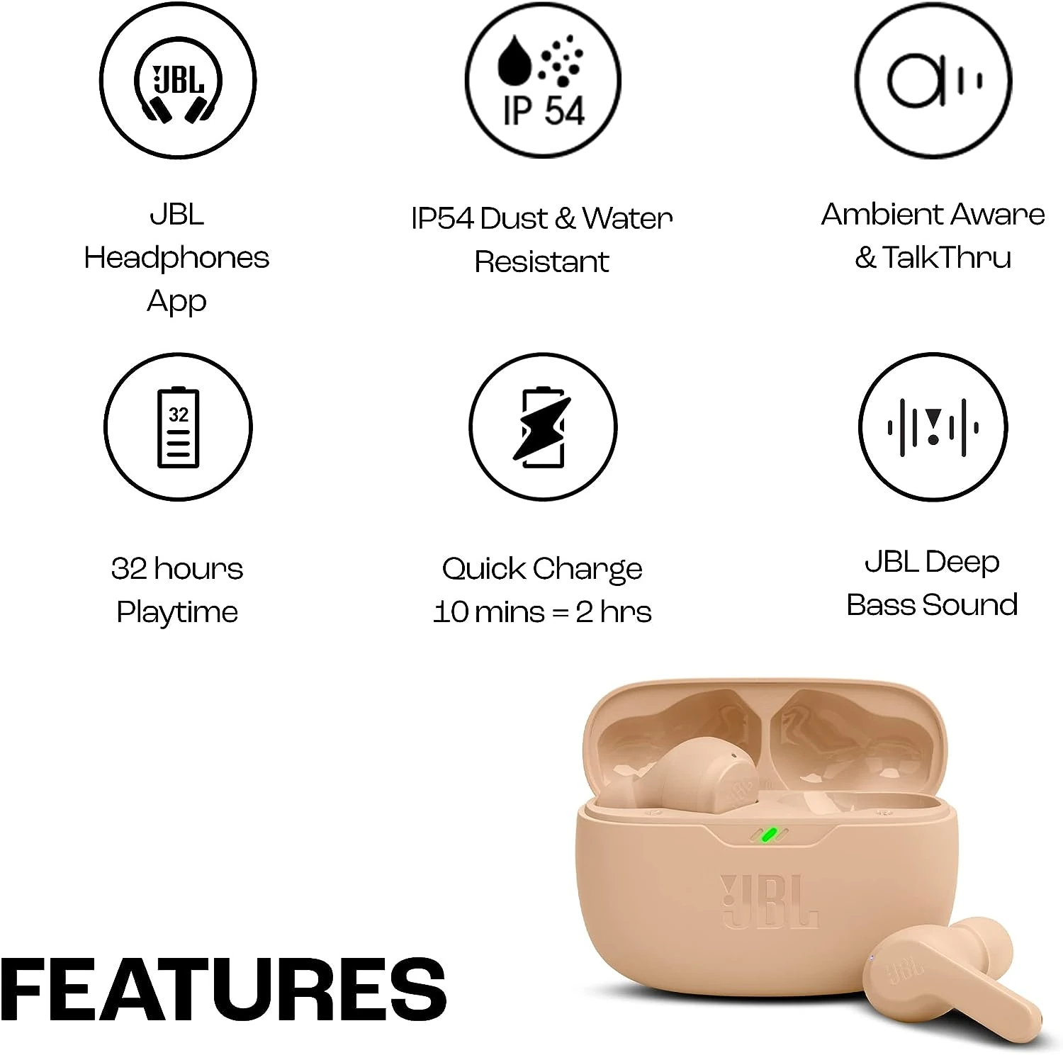 JBL by Harman Wave Beam Beige