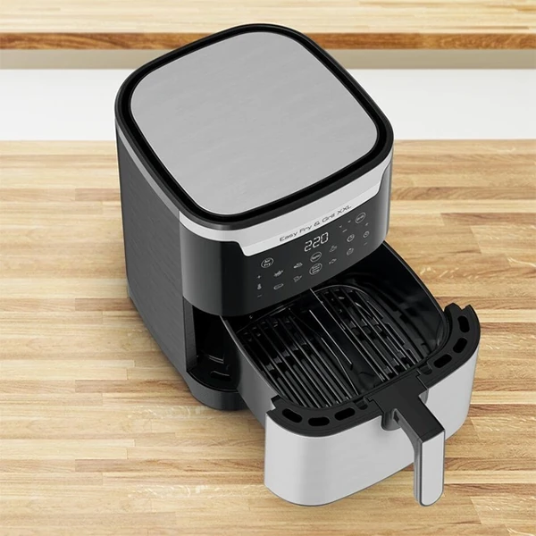 TEFAL Easy Fry & Grill XXL Inox Yağsız Air Fryer 6,5 Lt (EY801D15) (7211004825)