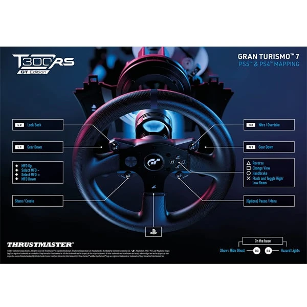 Thrustmaster T300RS GT Edition Racing Wheel PC/PS3/4/5 Black