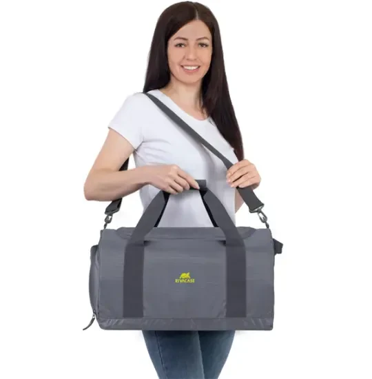 Riva Case 5542 Lite Folding Travel Bag 30l Gray